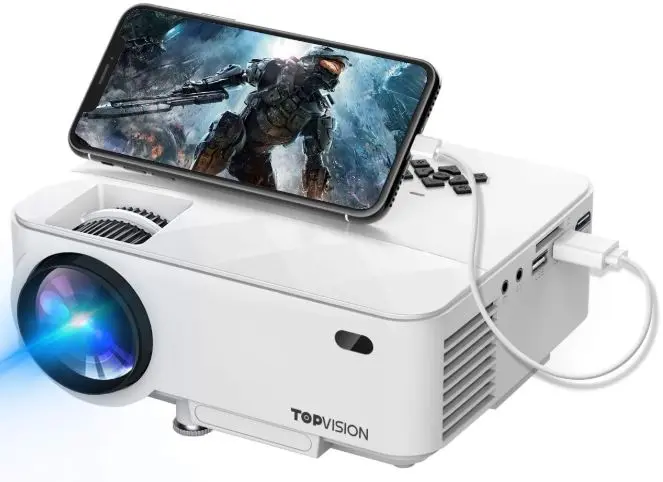 DATASHOW PROJECTEUR TOPVISION T6 9500LUX 380ANSI 300 POUCE WHITE FULL HD